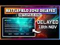 Battlefield 2042 OFFICALLY DELAYED | November 19th 2021