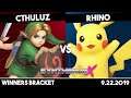 Cthuluz (Young Link) vs Rhino (Pikachu) | Winners Bracket | Synthwave X Three
