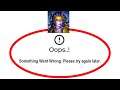 Fix MythWars & Puzzles Oops Something Went Wrong Error Please Try Again Later Problem Solved