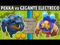 GIGANTE ELECTRICO vs PEKKA | 1 vs 1 | CUAL ES EL MAS FUERTE? | OLIMPIADAS de CLASH ROYALE
