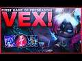 MY FIRST GAME OF PRESEASON 2022! VEX TIME! | League of Legends