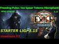 [Path of Exile] Freezing Pulse / Ice Spear Totems Hierophant League Starter 3.15 - livestream # 9