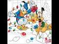 [Speedpaint] Happy Color By Number (Disney Christmas Blend Pics) Disney Donald Duck