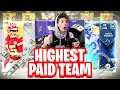 The HIGHEST PAID PLAYERS Squad Builder! Madden 21 Ultimate Team