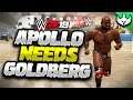 WWE 2K19 Custom Story - APOLLO SEARCHES FOR GOLDBERG!!! (Ep 18)