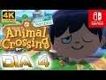 Animal Crossing New Horizons I DIA 4 I Pachangas mi nuevo hogar I Español I 4K