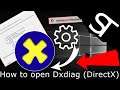 How to open Dxdiag (DirectX) - How to get dxdiag on Windows 10 /  Windows 11 ?