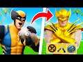 Le BOSS Wolverine MANGE le POISSON MIDAS ! (Expérience Fortnite Saison 4)