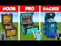 Minecraft NOOB vs PRO vs HACKER: CHEST HOUSE BUILD CHALLENGE in Minecraft / Animation