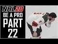 NHL 20 - Be A Pro Career - Let's Play - Part 22 - "Win Fight, Still Injured (Broken Jaw)"