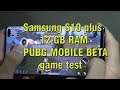 Samsung S10 plus pubg mobile beta gameplay