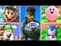 Super Smash Bros. Ultimate - All Solid Snake's Codec Conversions {Taunt Easter Egg} (High Quality)