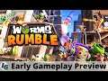 Worms Rumble Early Gameplay Preview on Xbox