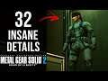 32 INSANE Details in MGS2