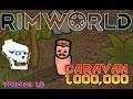 [59] RimWorld 1.0 - Poor Christina - Caravan 1,000,000 - Naked Brutality - Let's Play
