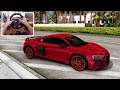 Audi R8 Decennium GTA San Andreas 🚗 LOGITECH G29 ENB GRAPHIC REVIEW