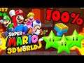 Castle-5 Trick Trap Tower 🎪 Super Mario 3D World Switch + Wii U 🎪 All Green Stars + Stamp