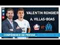 LOSC 🆚 OM - La conférence de presse de Valentin Rongier & d'André Villas-Boas 🎙