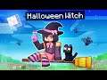 Playing Minecraft as a WITCH on HALLOWEEN!