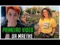 REACT MEU PRIMEIRO VÍDEO! - MELHORES CLIPES (Maethe)