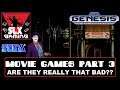 Sega Genesis & Mega Drive Movie Games Part 3