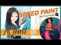 Speed Paint #01 ( Procreate ) | At Least by Land of Matter