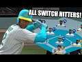 SUPER GLITCHY! All Switch Hitting Team Part 2! - MLB The Show 19 Diamond Dynasty