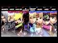 Super Smash Bros Ultimate Amiibo Fights – Sephiroth & Co #183 S & T vs Z & E