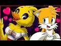 TAILS' NEW GIRLFRIEND? CHICA! | Tails Plays Five Nights at Freddy's 2 (FT Tails Doll)