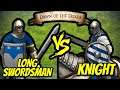 200 Long Swordsmen vs 96 Knights (Total Resources) | AoE II: Definitive Edition
