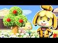 Animal Crossing: New Horizons | Isabelle Plays (Planting Fruit Trees)