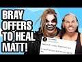 Bray Wyatt Tweets Matt Hardy OFFERING TO HEAL HIM!!! What Is The Kult Of Windham???