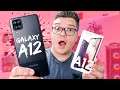 Galaxy A12 - O BARATO VALE A PENA? Para qual tipo de USUÁRIO? Unboxing e Impressões