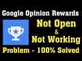 How To Fix Google Opinion Rewards Not Open Error Android & Ios - Google Rewards Not Working 2020
