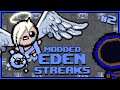 LACHYRPHAGY SYNERGIES!  |  Modded Isaac: Eden Streaks  |  2