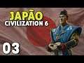 Malditos bárbaros navais | Civilization Japão #03 - Gameplay PT-BR