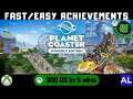 Planet Coaster (Xbox) Fast/Easy Achievements - 300GS in 5 mins