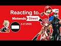 Reacting To Nintendo Direct February 2021 - Minus Bros.