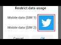 Twitter Restrict Data Usage Problem Solve || Internet Data Problem