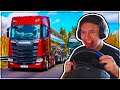 VOZIM SE PO EVROPI U NOVOJ SKANIJI!! Euro Truck Simulator 2 + VOLAN