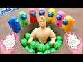 Watermelon vs Coca Cola Light, Fanta, Pepsi, Sprite, Mirinda, Soda and Mentos Underground | Among Us