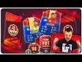 94 TOTS ROSSO & 95 TOTS ROSSO NEI PREMI FUT CHAMPIONS !!! PACK OPENING FIFA 19