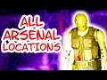 ALL ARSENAL LOCATIONS IN FIREBASE Z (Call of Duty Black ops Cold War Zombies)