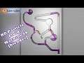Blender Particle Fluid machine FullHD [blender Simulation]