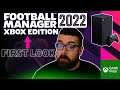 FOOTBALL MANAGER 2022 XBOX Edition | First Look & Review of FM22 on Xbox Game Pass
