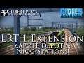 LRT 1 extension First build Part 4 Zapote depot and Niog Stations