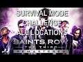 Saints Row The Third Remastered - Survival Mode Challenge - All Locations