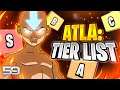 The DEFINITIVE Avatar The Last Airbender Tier List! (ATLA)