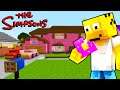 The Simpsons SPRINGFIELD MAP Tour In MINECRAFT