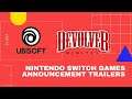 Ubisoft & Devolver Digital Nintendo  Switch Games Announcement Trailers E3 2021.
